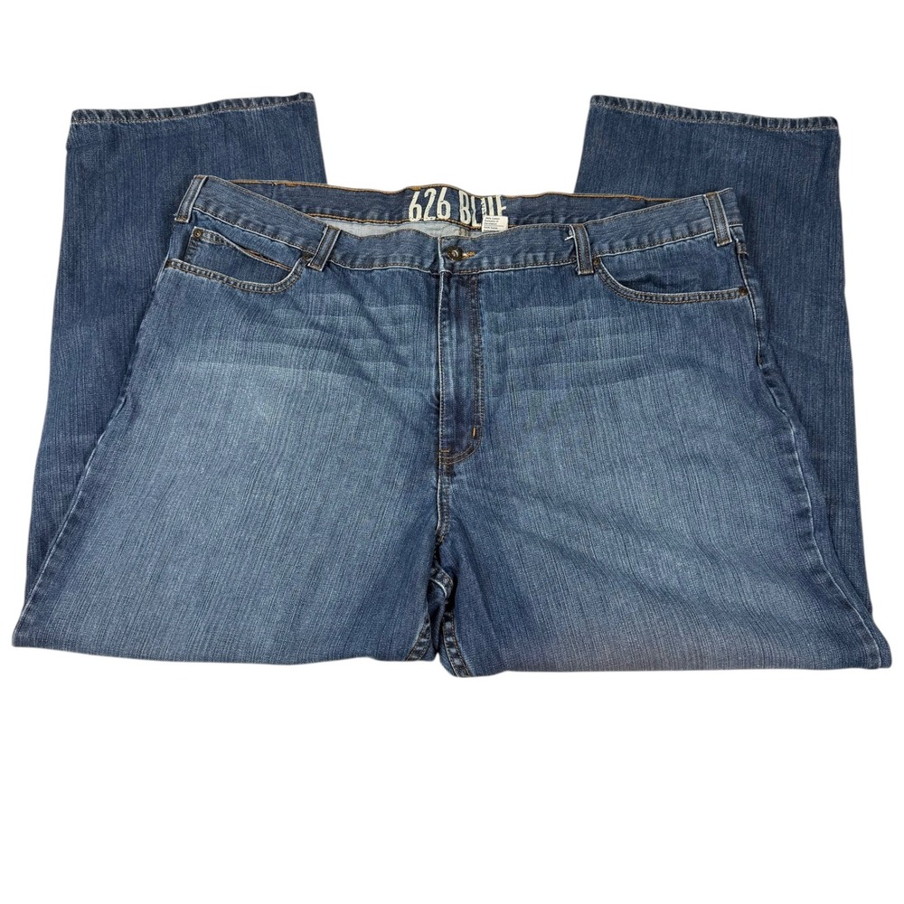 Men's 626 Blue Vintage Surplus Co Jeans 48x32 Relaxed Straight Leg Blue Denim